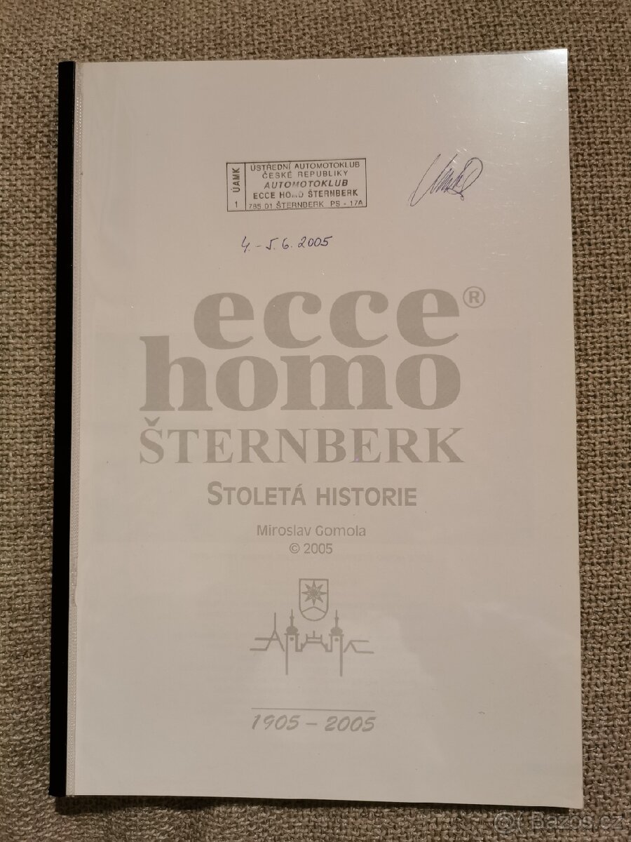 Ecce Homo - Šternberk 100 letá historie - 3
