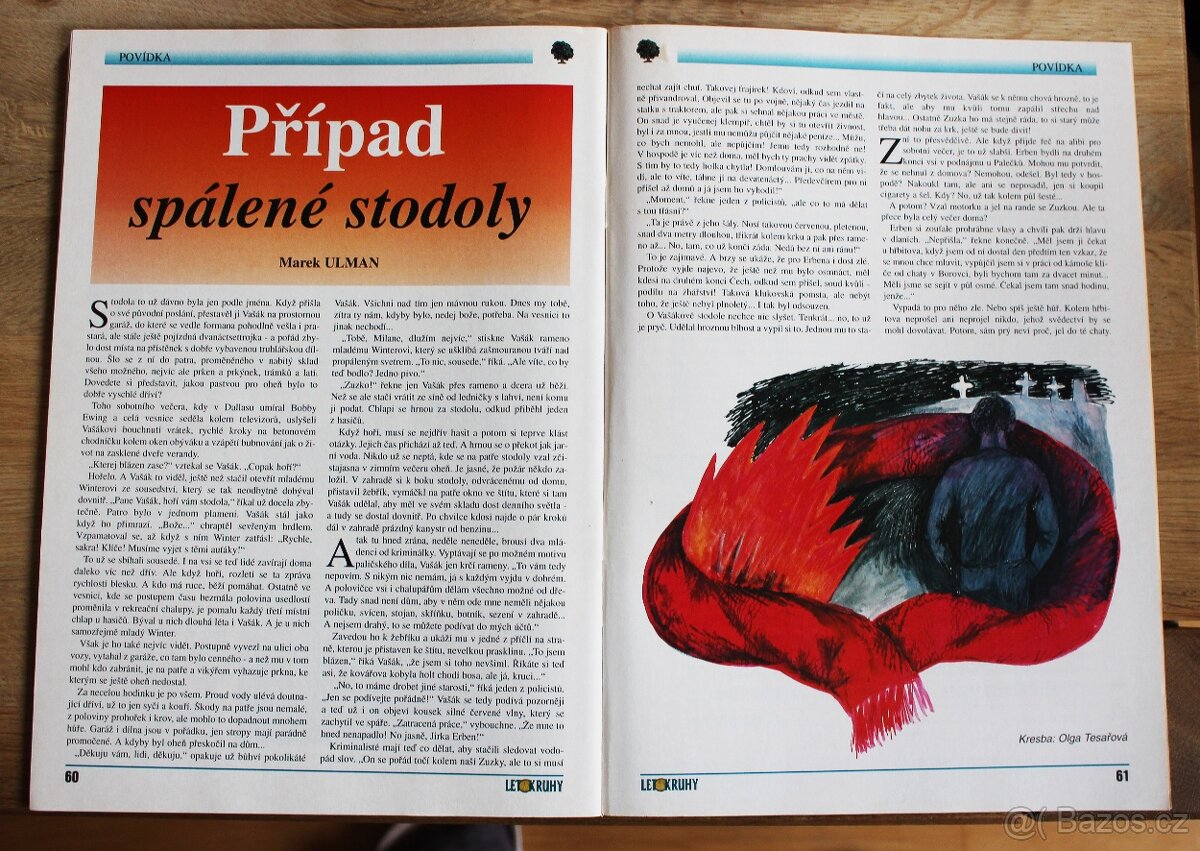 ČERVENÁ ŠÁLA - AKVAREL - 3