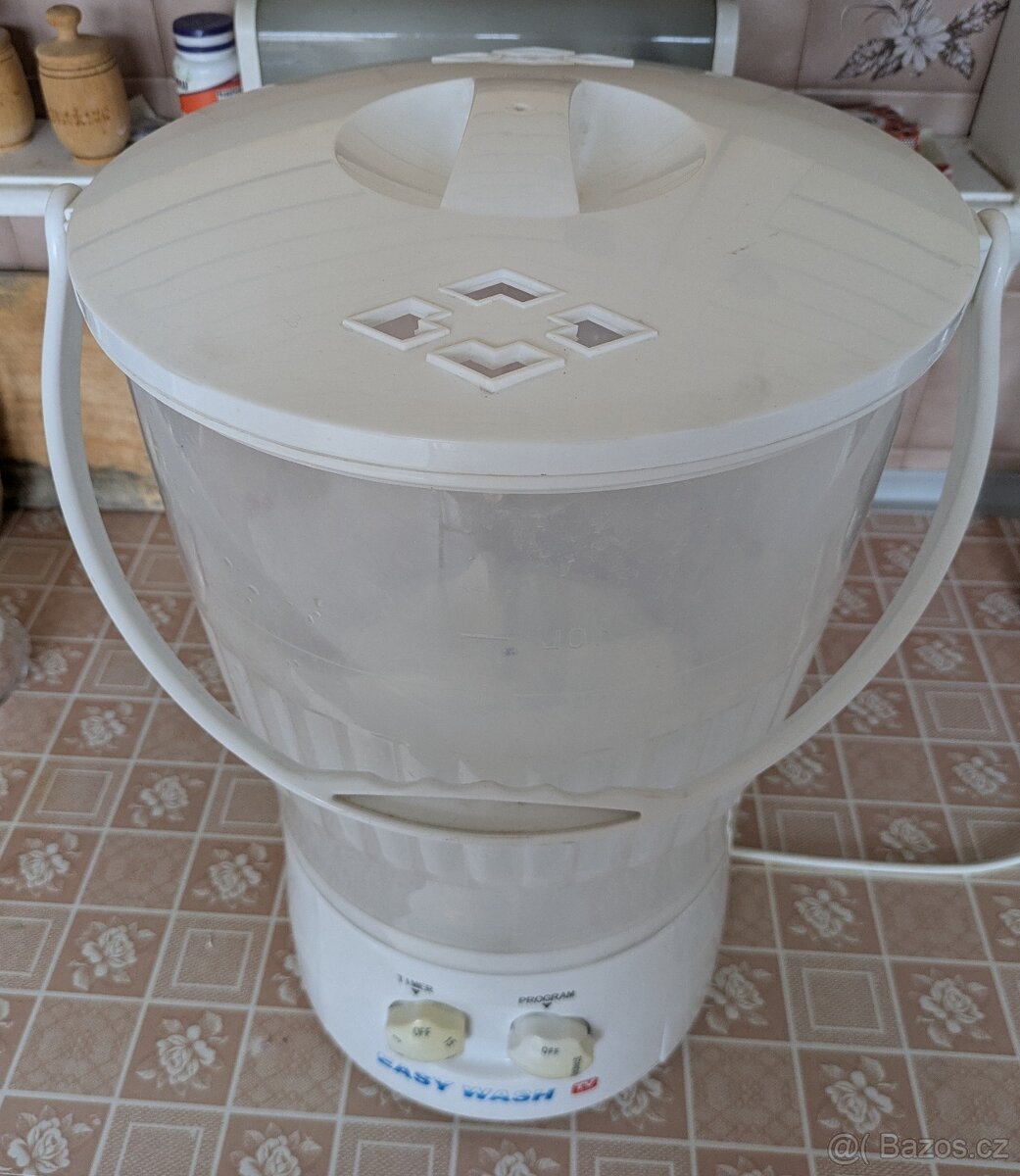 Přenosná elektická mini pračka Easy Wash - 3