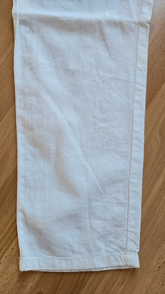 Kalhoty z lněné směsi H&M, vel. 164 - 3