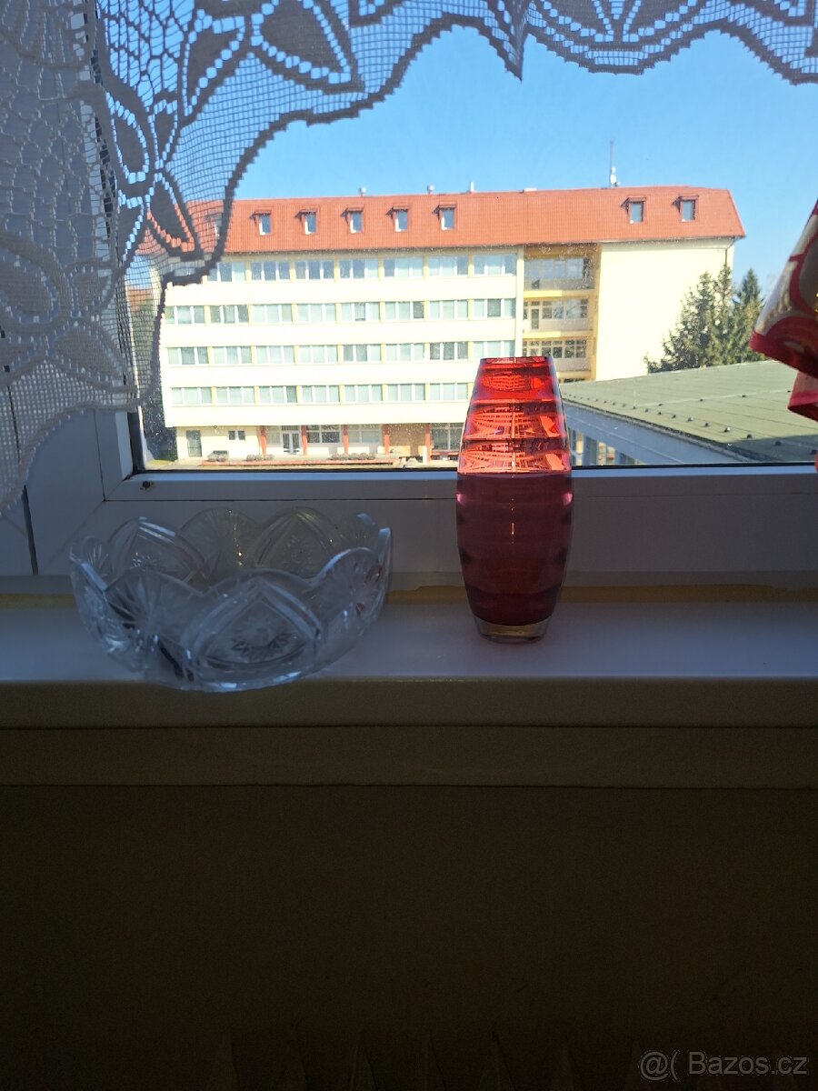 Karel Wünsch malinowy wazon - 3