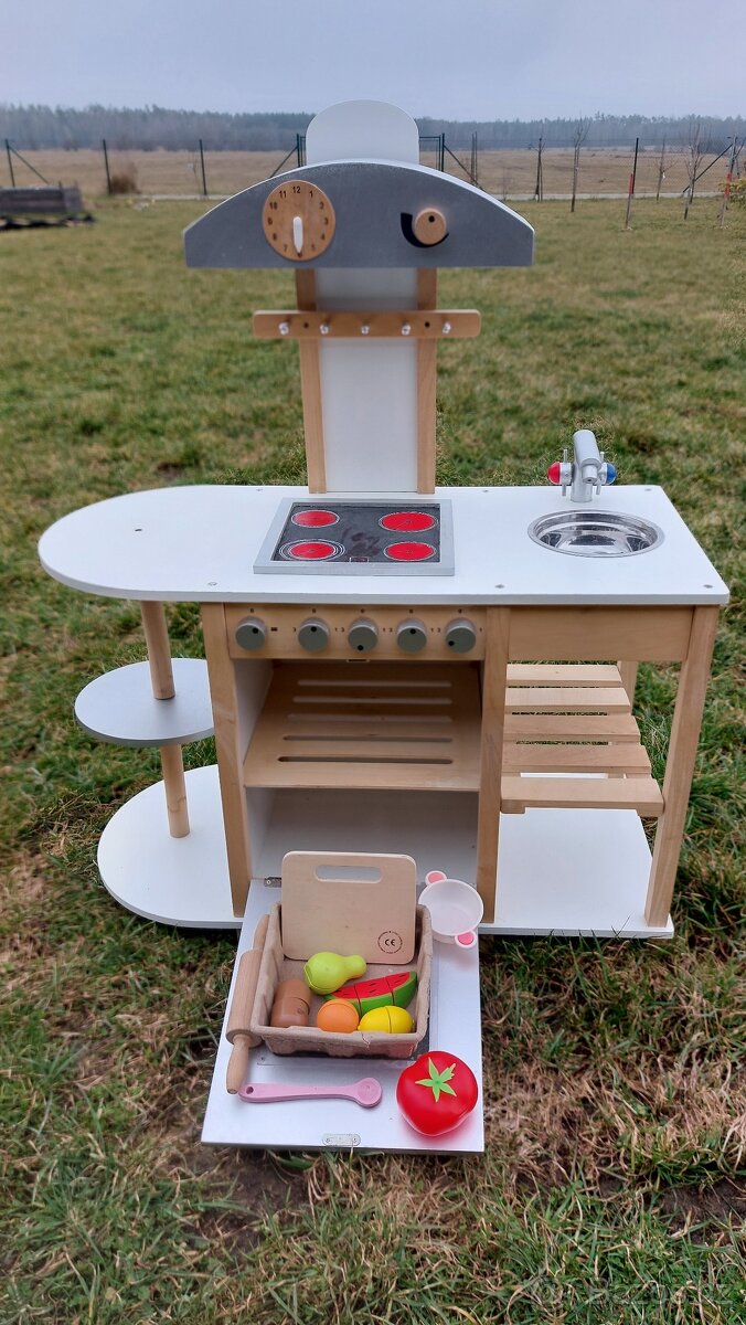 Dětská dřevěná kuchyňka - 3