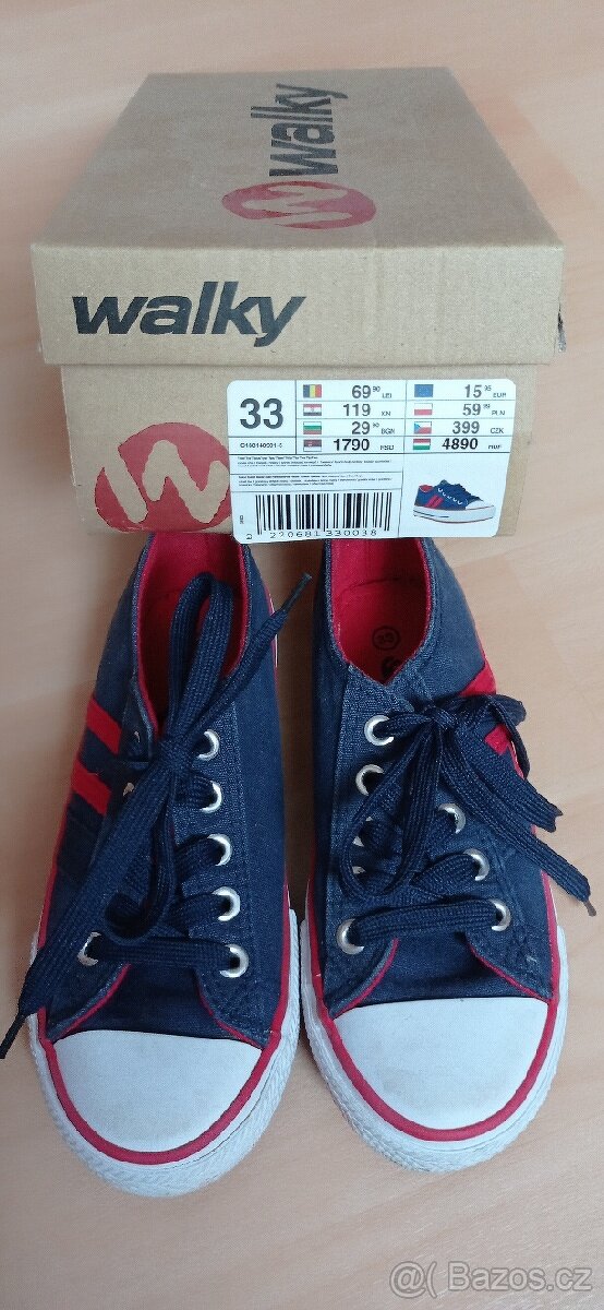 Chlapecké tenisky velikost 33 - 3