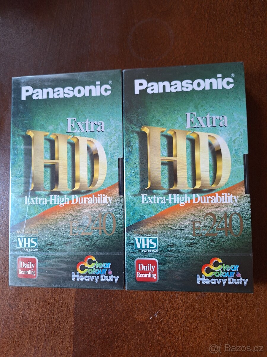 VHS videokazety zabalené. - 3