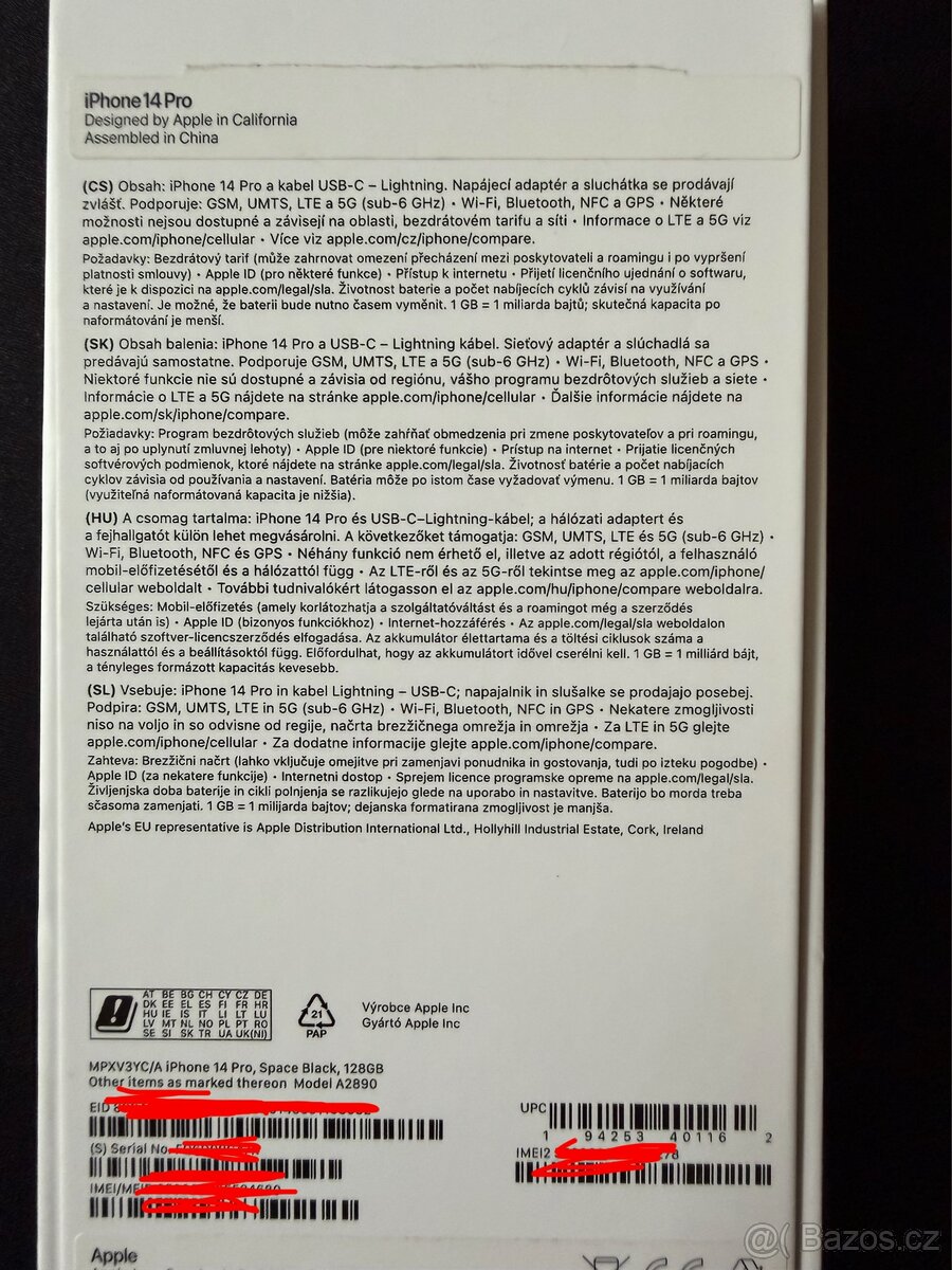 Apple iPhone 14 Pro 128 GB Space Black - 3