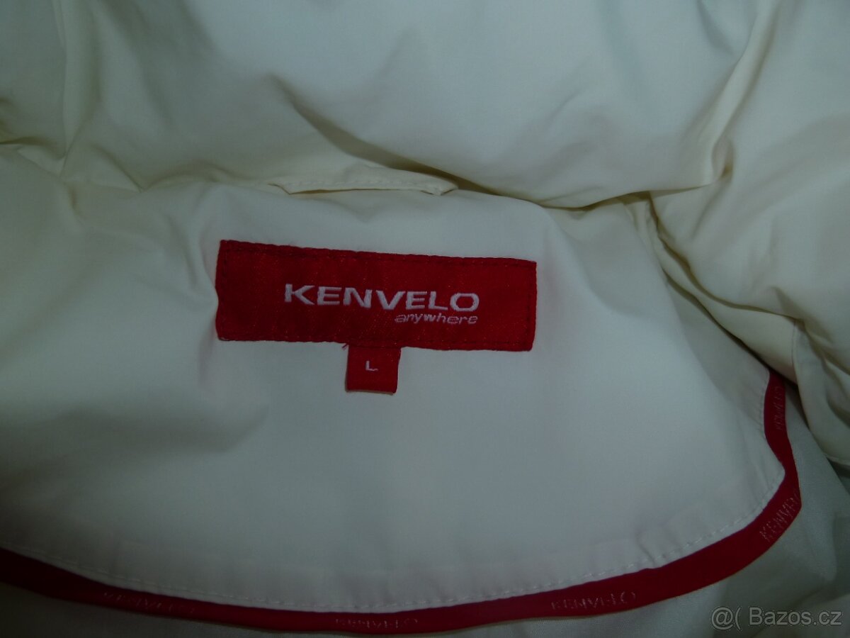 PRODÁM NÁDHERNOU PÉŘOVOU BÍLOU BUNDU KENVELO - 3