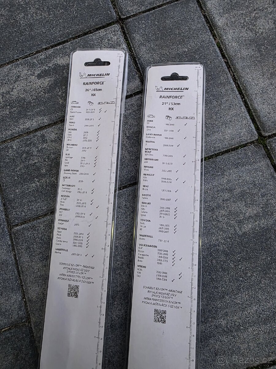 BMW E32 Zadní světla, čep, stěrače, těsnění - 3