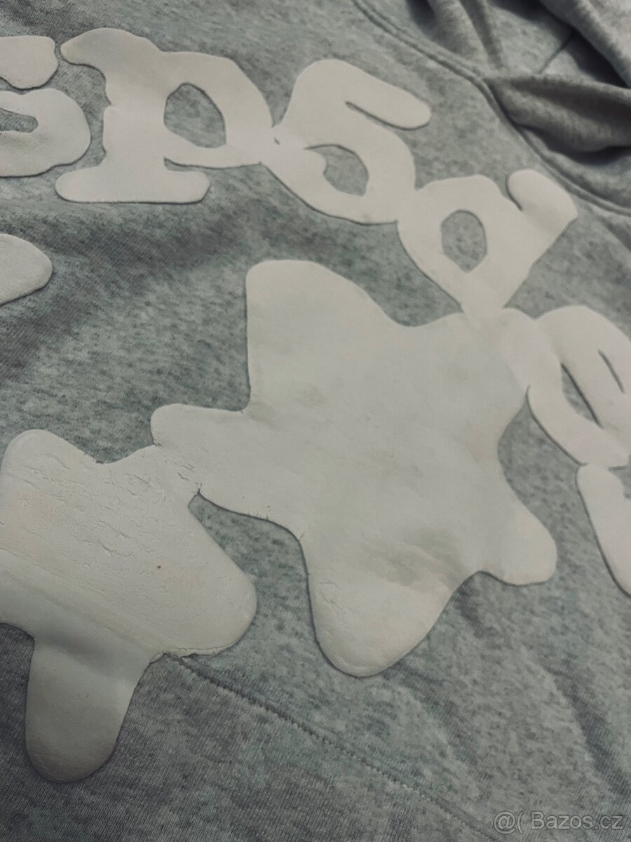 Sp5der šedá mikina - 3