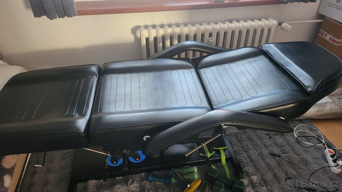 Masérské,kosmetické lehatko hydraulické. - 3