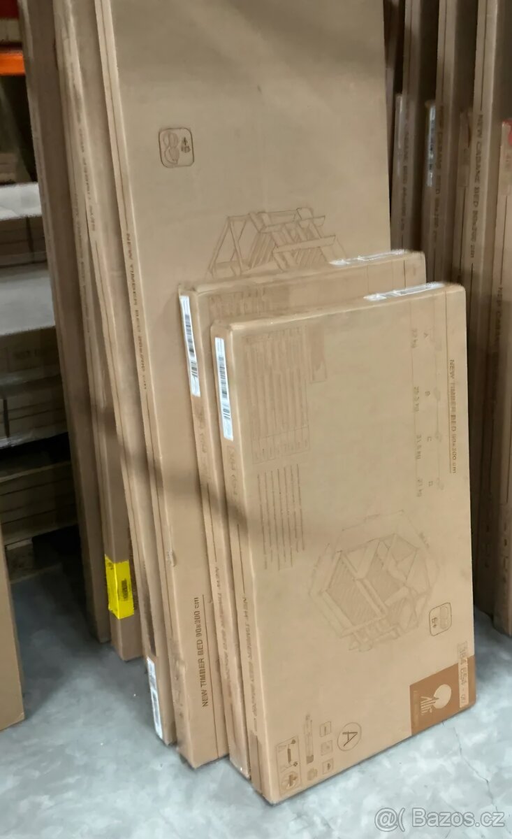 Dětská postel "palanda" 90x200 - 3