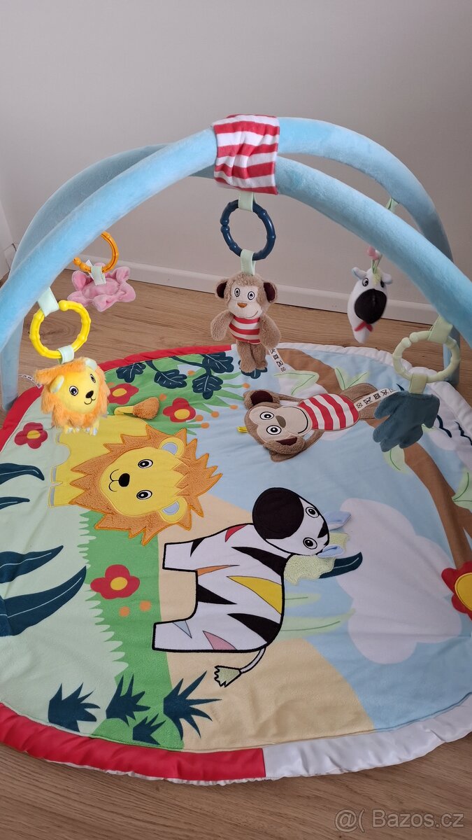Dětská hrací deka s hrazdičkou - 3