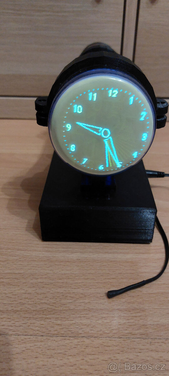 osciloskopické hodiny PCB - 3