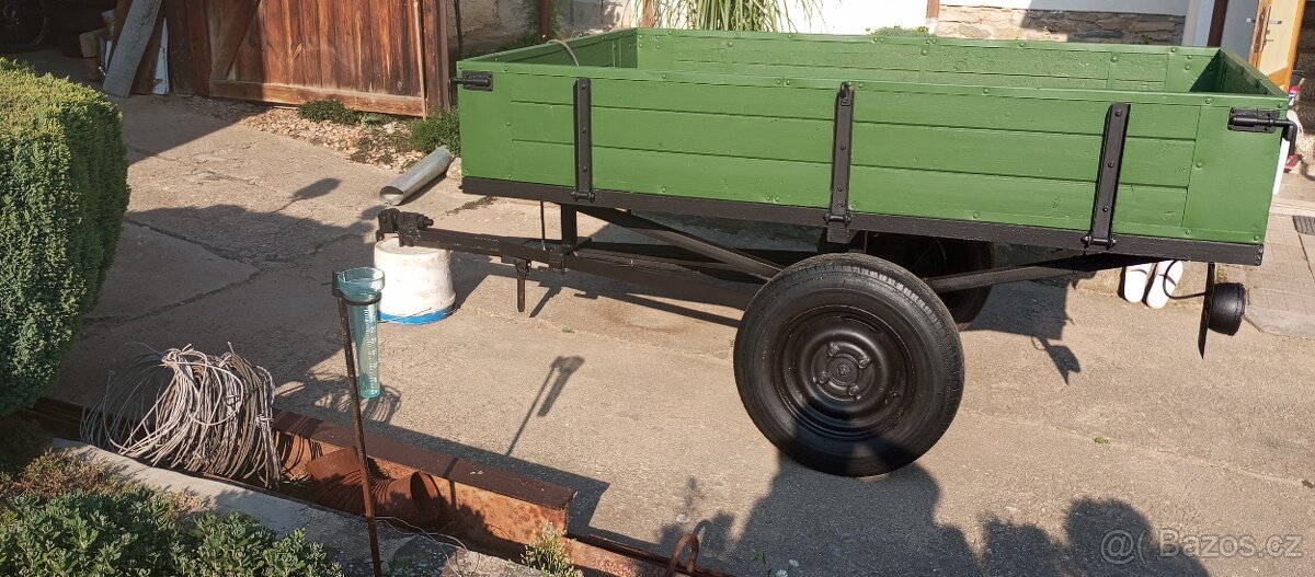 Vlečka za traktor malotraktor - 3