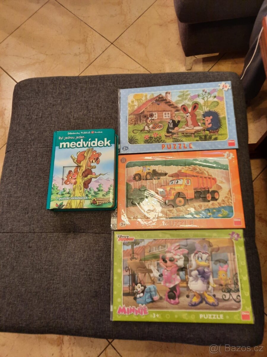 Puzzle skládačky+knížka - 3