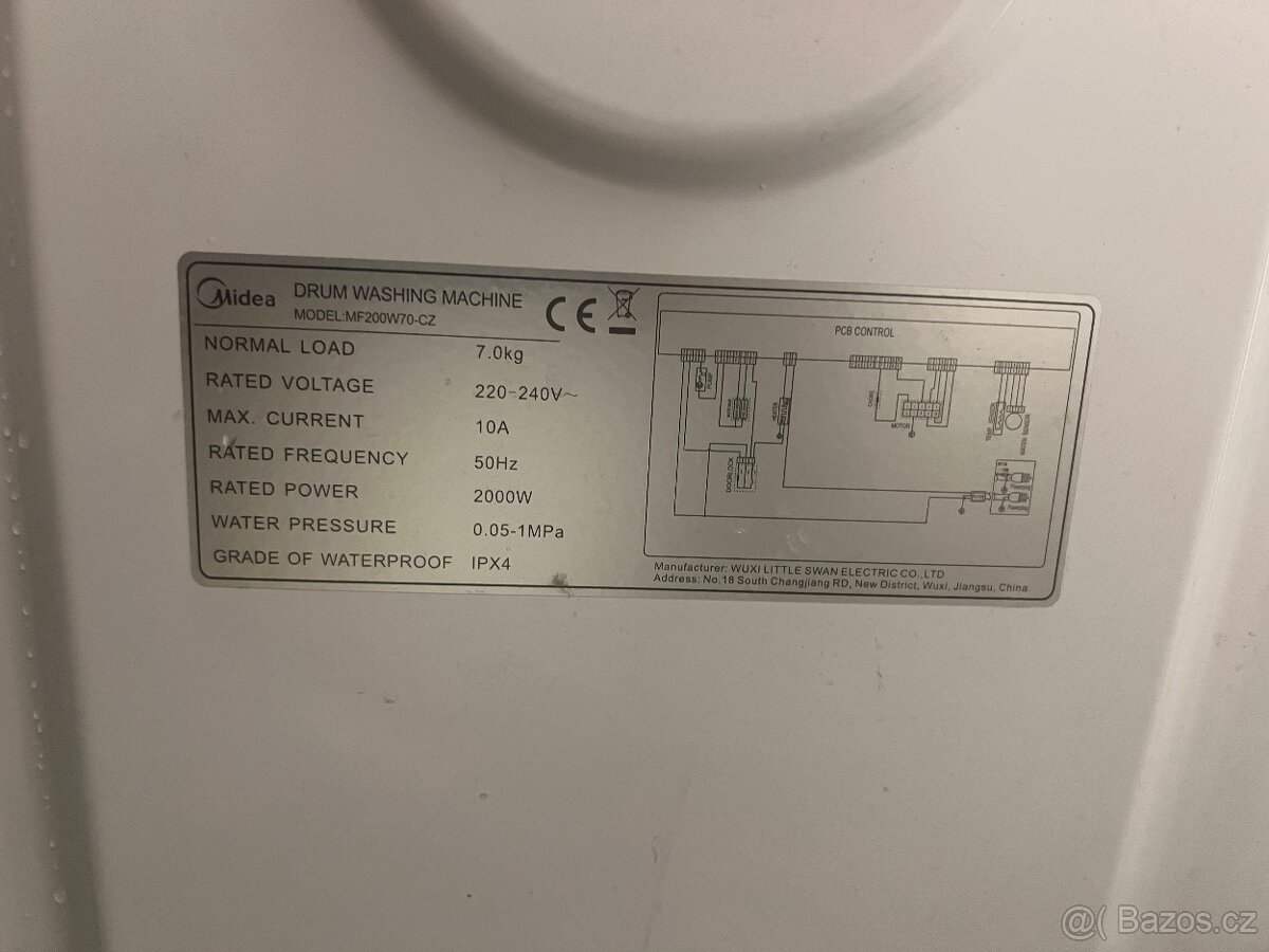 Pračka Midea - 3