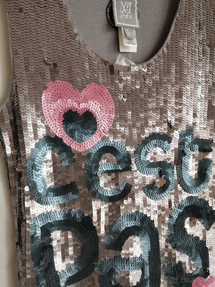 Nádherný letní top zn. MANGO - 3