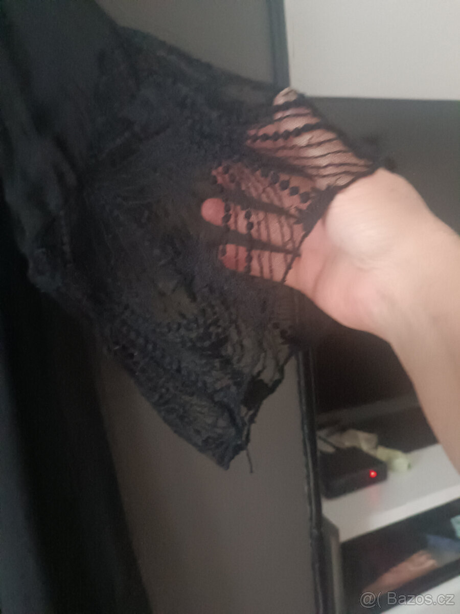 Hedvábná halenka UNI - 3