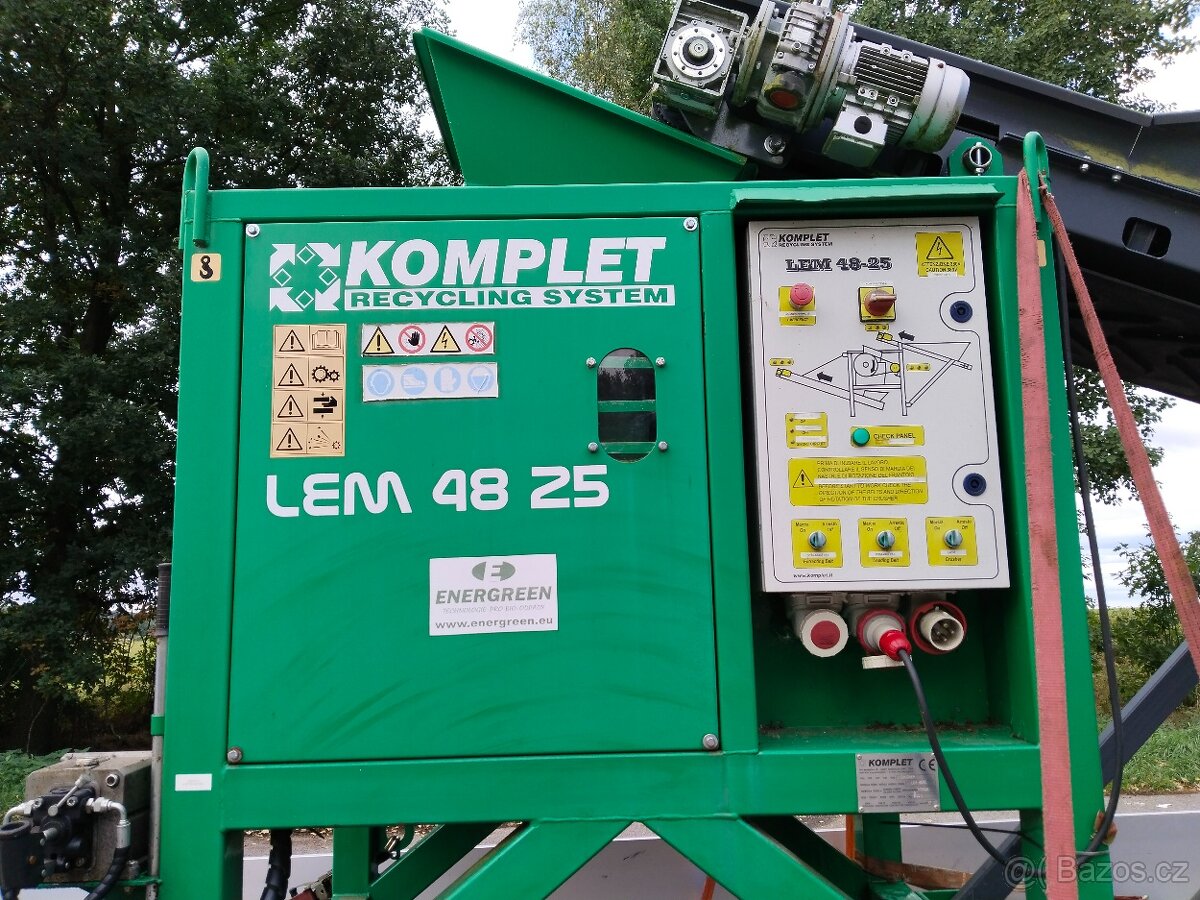 čelisťový drtič KOMPLET LEM 4825 - 3