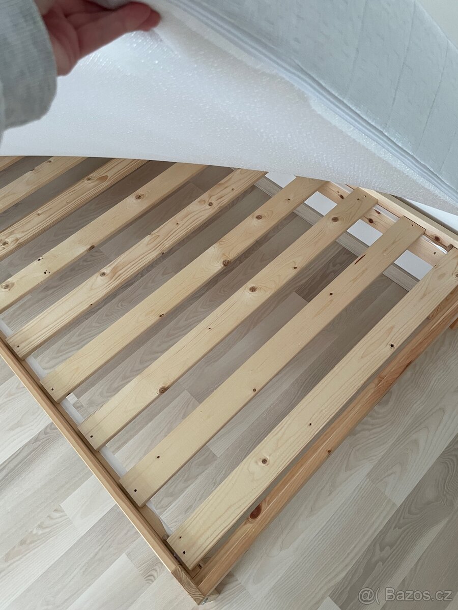 Postel 90x200 Ikea s matrací - 3
