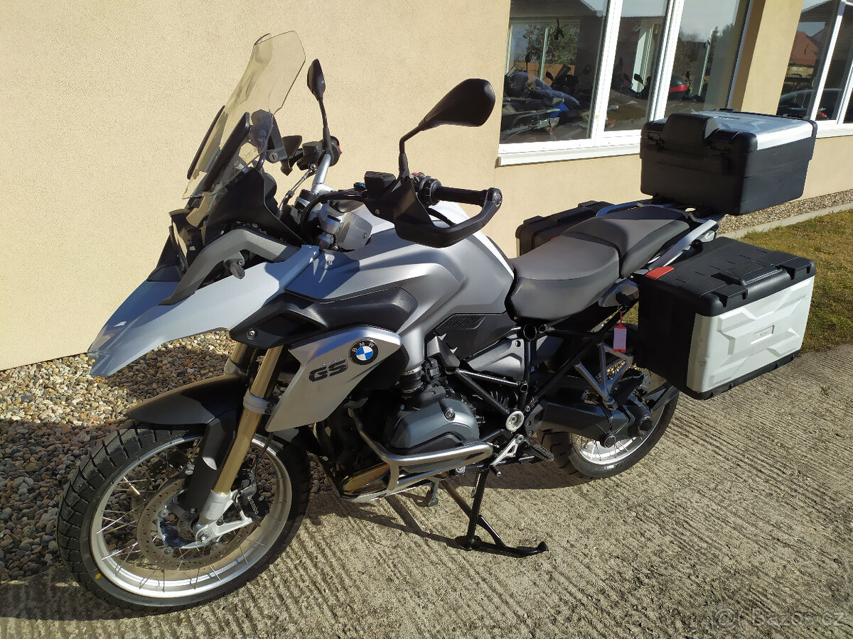 BMW R 1200 GS LC-2016 drátěná kola+3 kufry