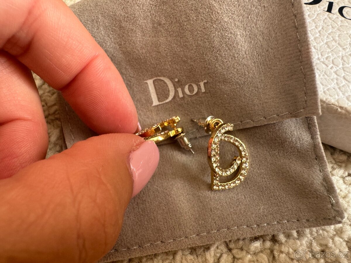 Zaujimave nausnice Ch.Dior - 3