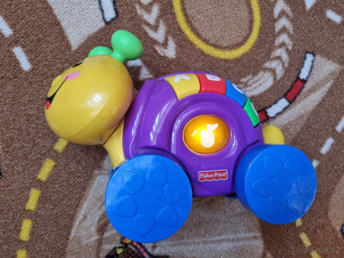 Učící šnek Fisher price ABCD - 3