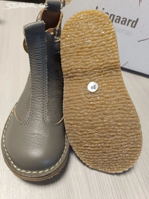 Nove dětské kožené boty Bisgaard, vel. 29 a 30 - 3