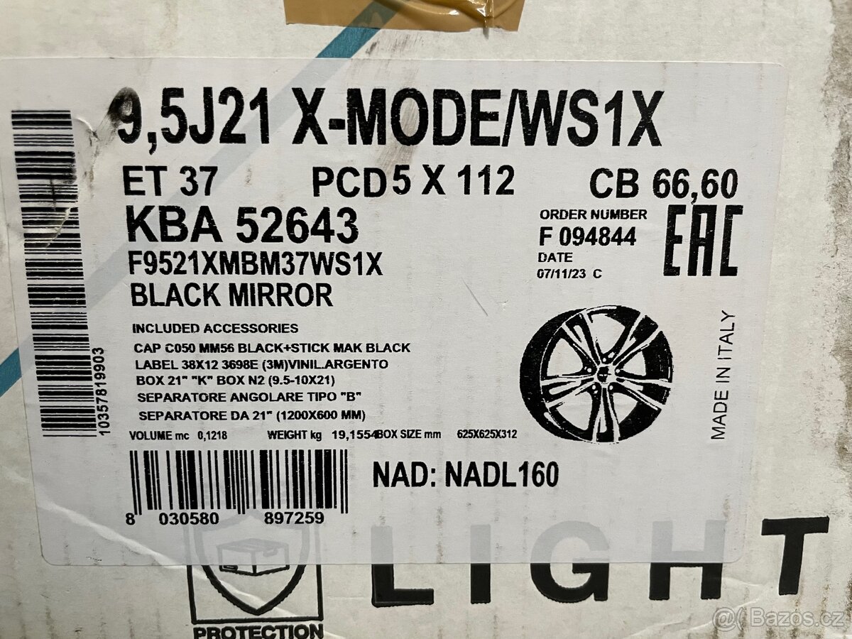 Disky MAK 21” 5x112 - 3