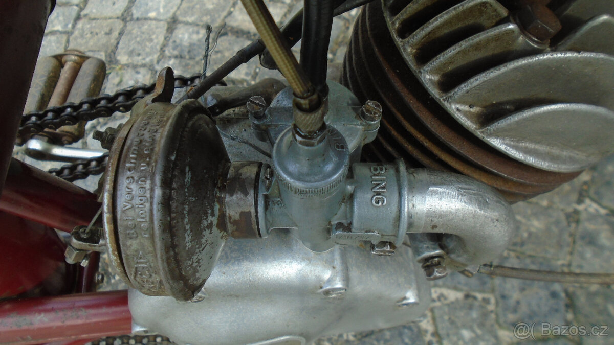 NSU Quick 98 ccm - původní nerenovovaný stav, zachovalý - 3