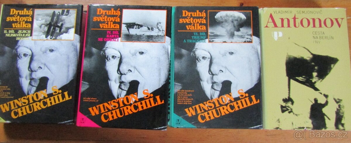 Válečné knihy 2 - Remarque, Churchill aj. - 3