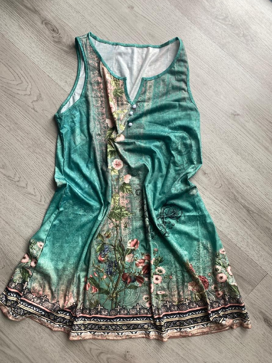 Krásné nové šaty květinové velikost 44/XXL - 3