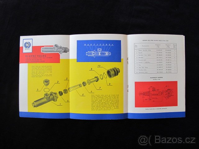 Hydraulické brzdy Škoda 1200,450,Felicia tech.literatura - 3