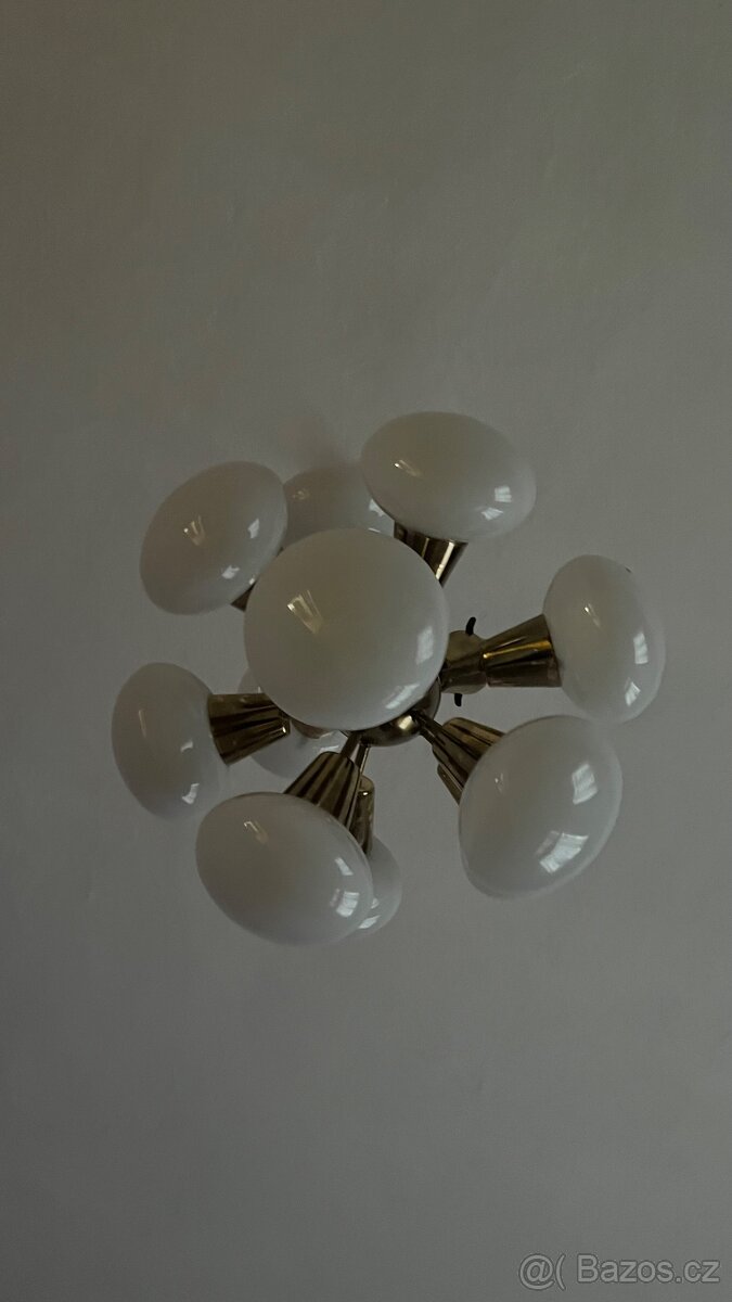 Starší lustr asi sputnik kamenický šenov - 3