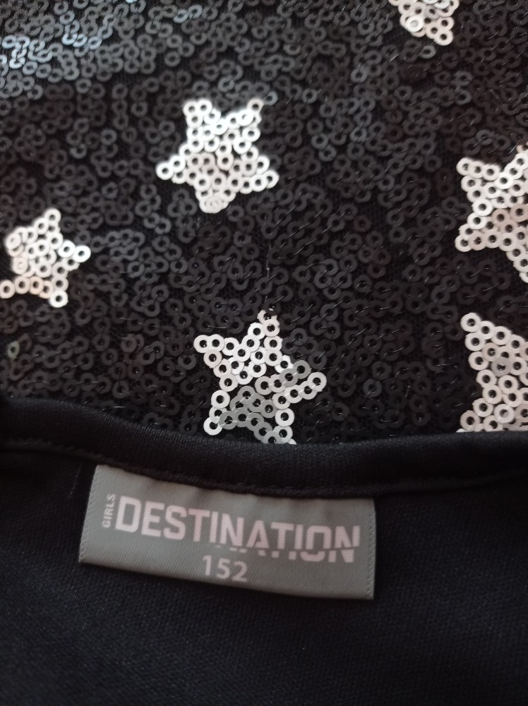 Šaty pošité flitry vel.152 "DESTINATION" - 3