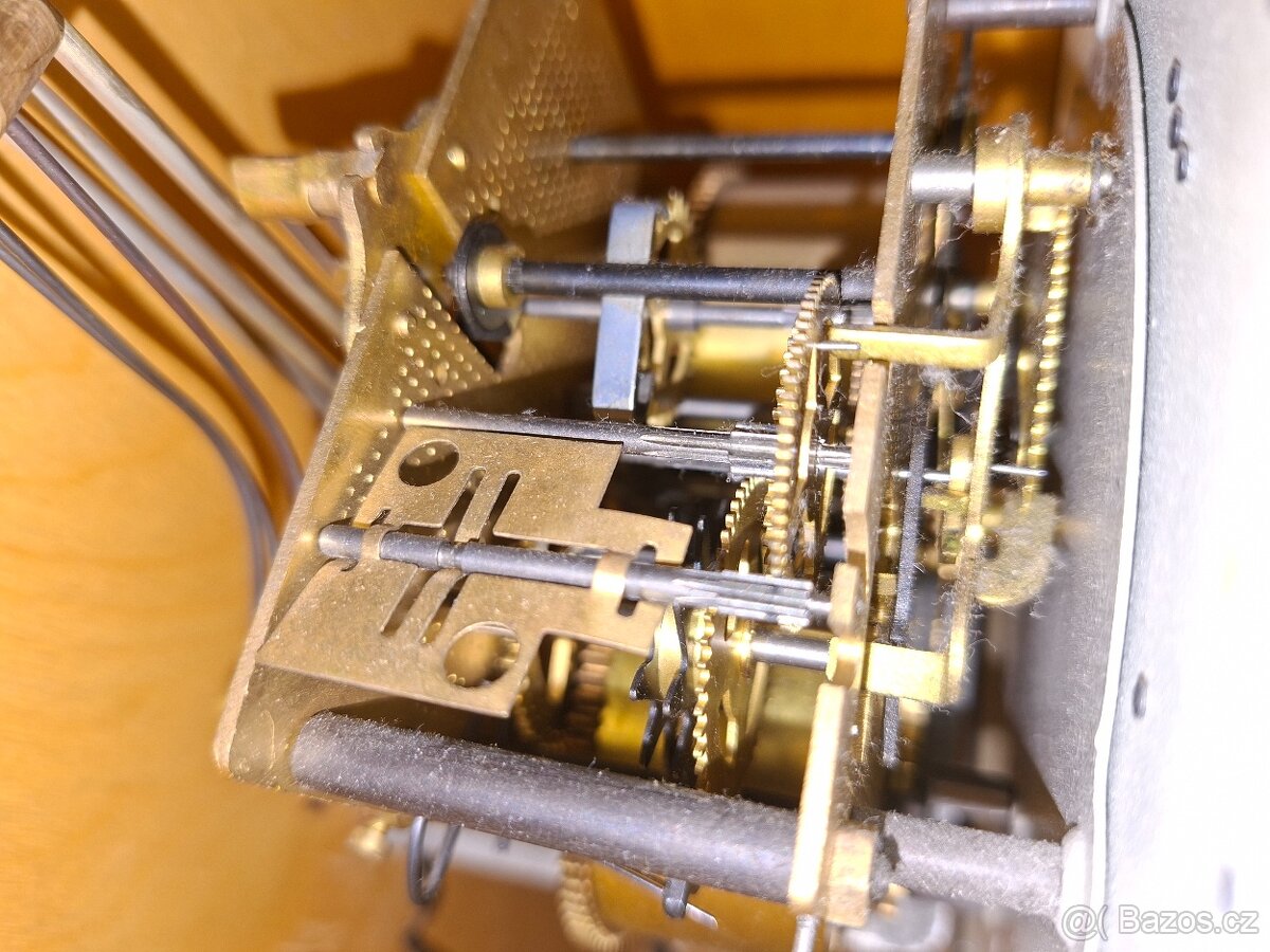 Retro nástěnné hodiny Jantar (SSSR) - 3