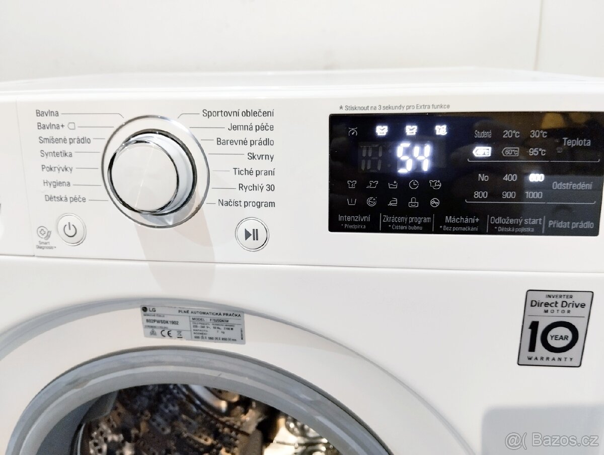 pračka LG DirectDrive 7kg., 1000 ot./min., A+++ - 3