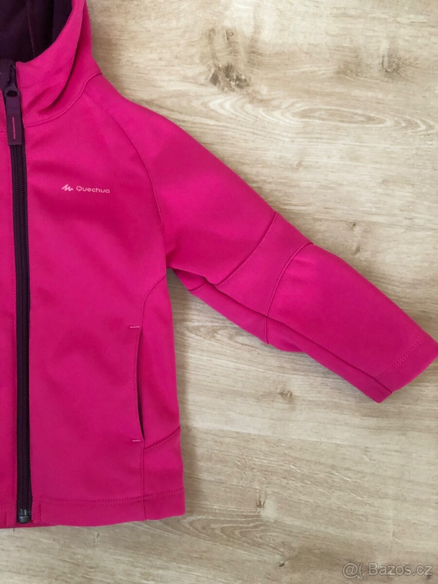 Dívčí softshellová bunda vel. 86/92 QUECHUA. - 3