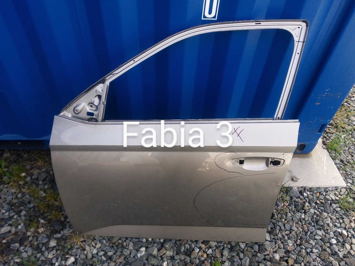 Dveře levé přední fabia 3 - 3