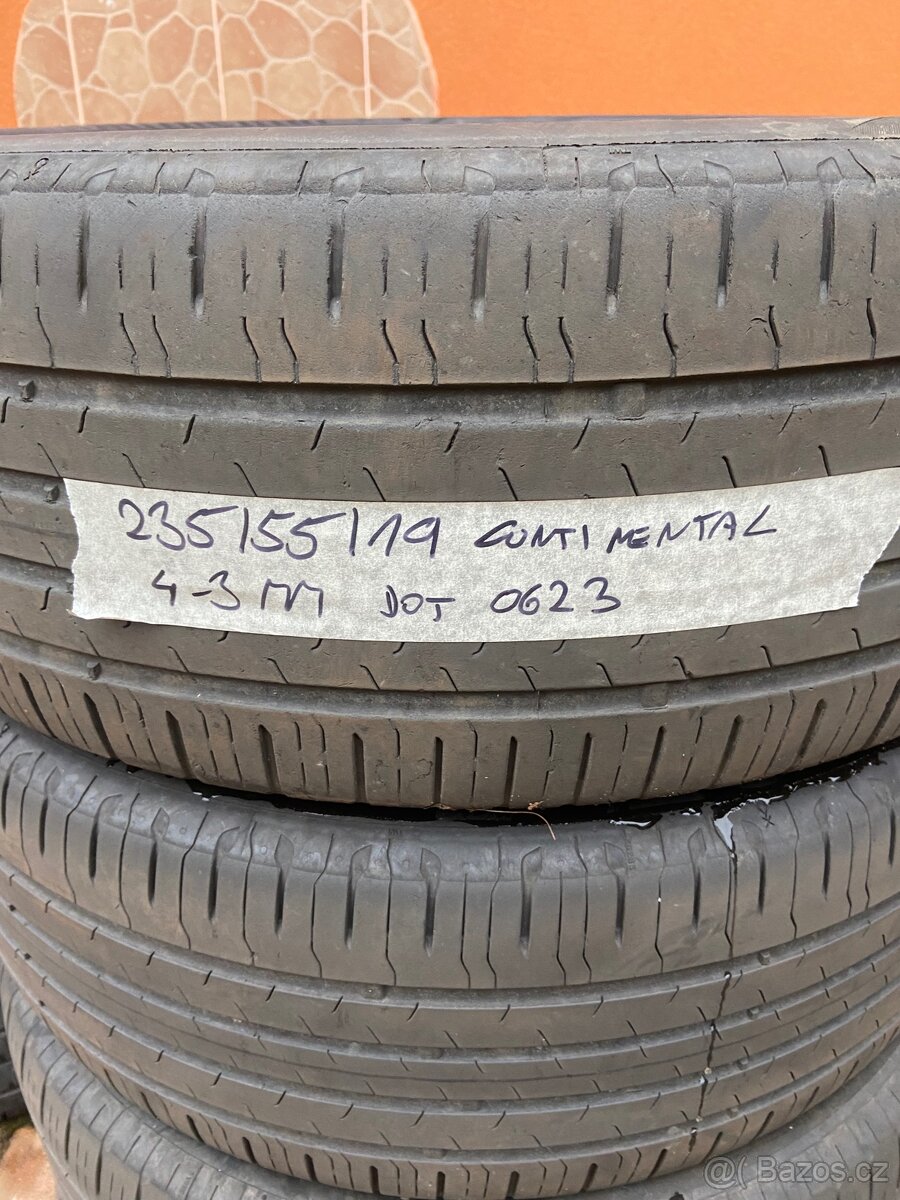 4ks letni pneumatiky 235/55 r19 - 3