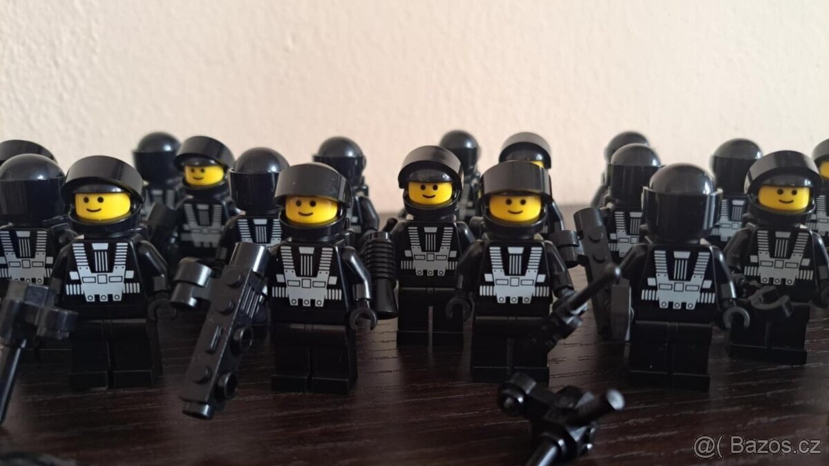 ☄️🌑 Lego Space - Blacktron - Velká sada figurek (20Ks) 🌑☄ - 3