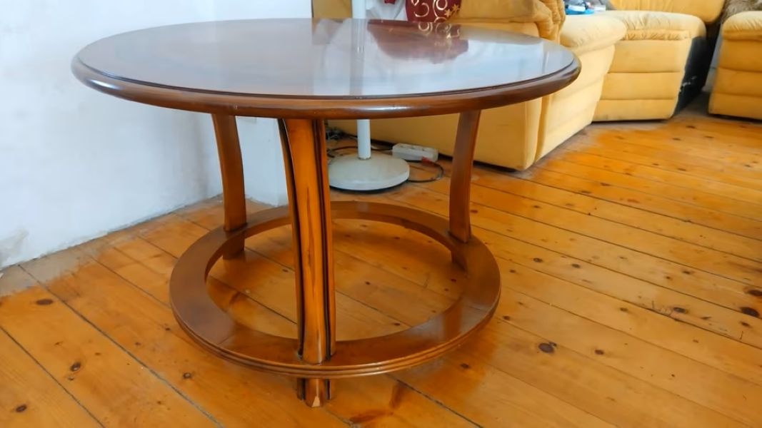 Konferenční dřevěný stolek - pěkný stav - 3