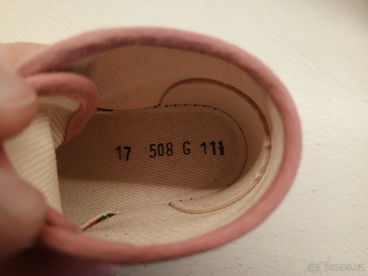 Nové bačkorky - stélka 11,5cm - 3