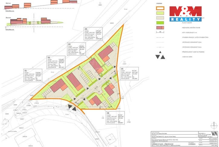 Prodej komerčního pozemku, 4612 m², Dalovice - 3