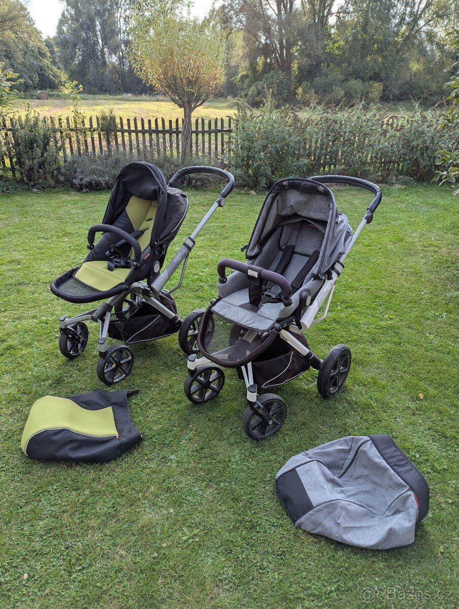 Kočárek Patron 2x + vajicko Cybex - nová cena - 3