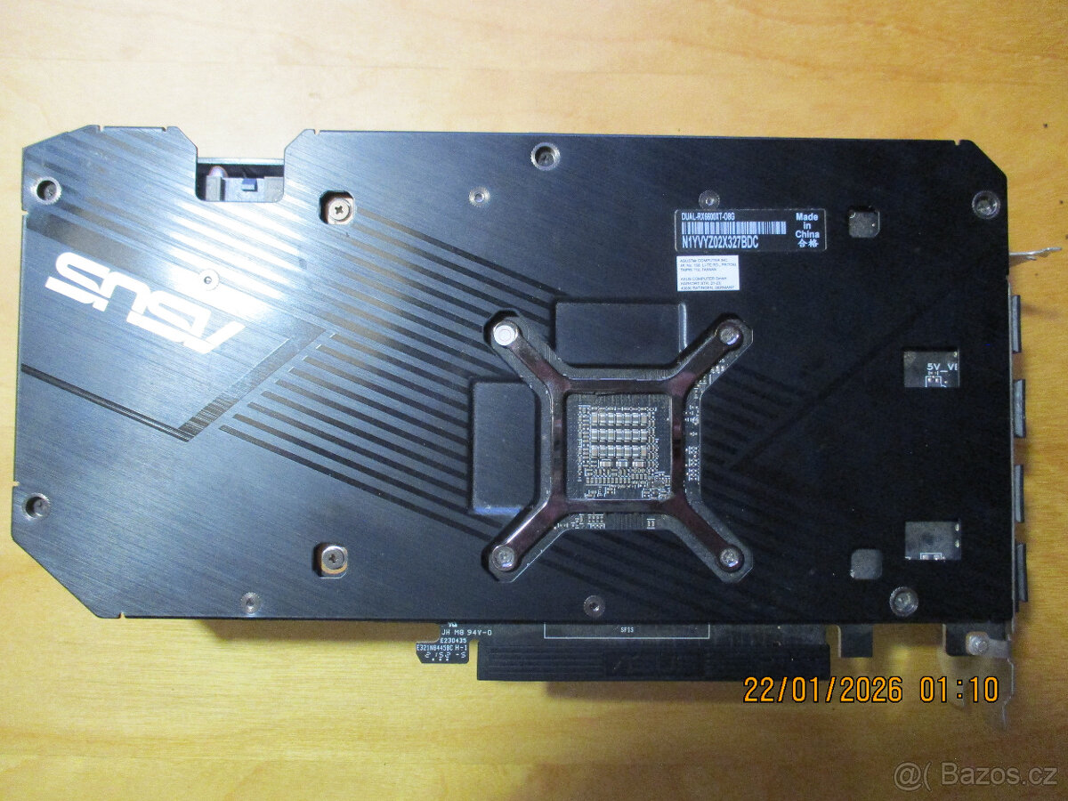 ASUS DUAL AMD RX-6600XT /8GB - 3