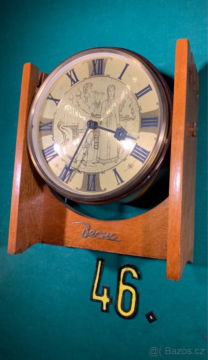 Ruské krbové hodiny - 3