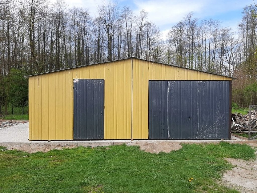 Plechová garáž 6x5 m - 3