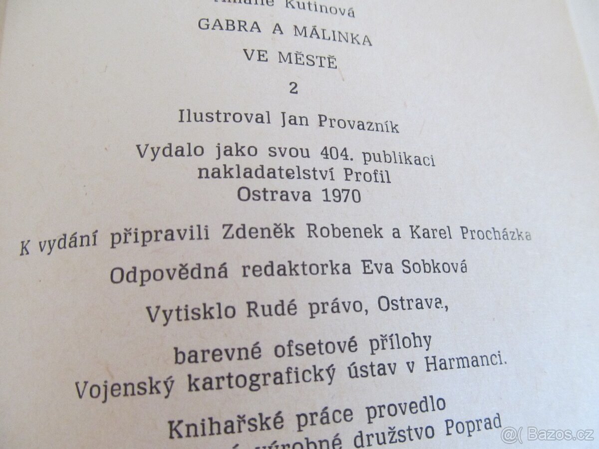 Gabra a Malinka povedené dcerky, ve městě, (100 + 100) - 3