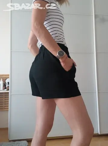 Dámské nové lněné kraťase H&M - 3