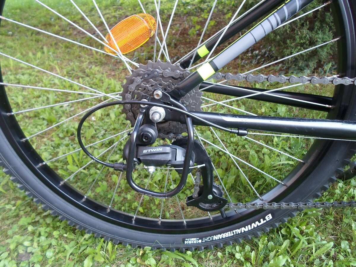 Černé dětské kolo 9-12 let, 24" palců - 3